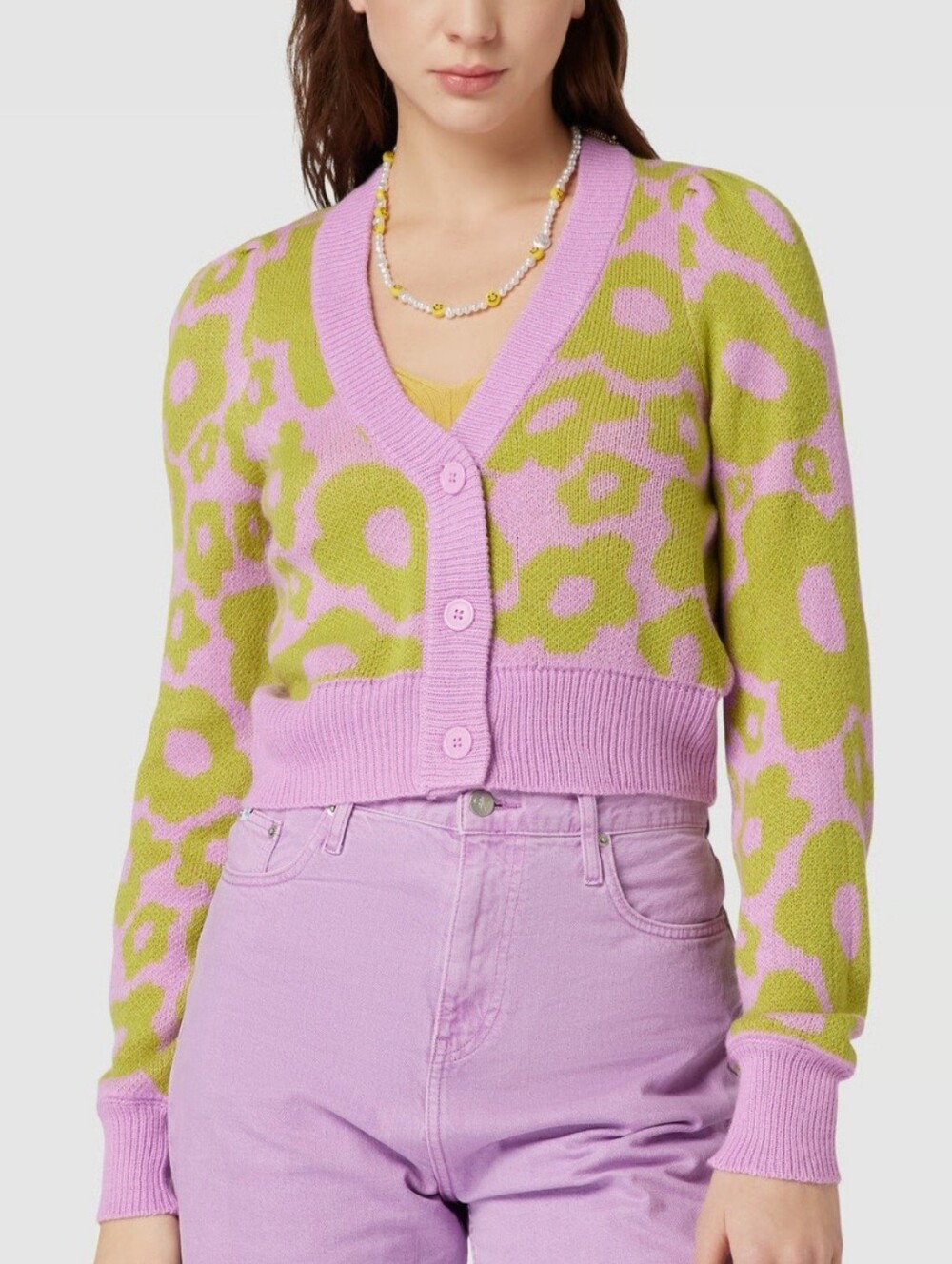 Noisy May "Orchid" Cardigan Sweater, NWT
